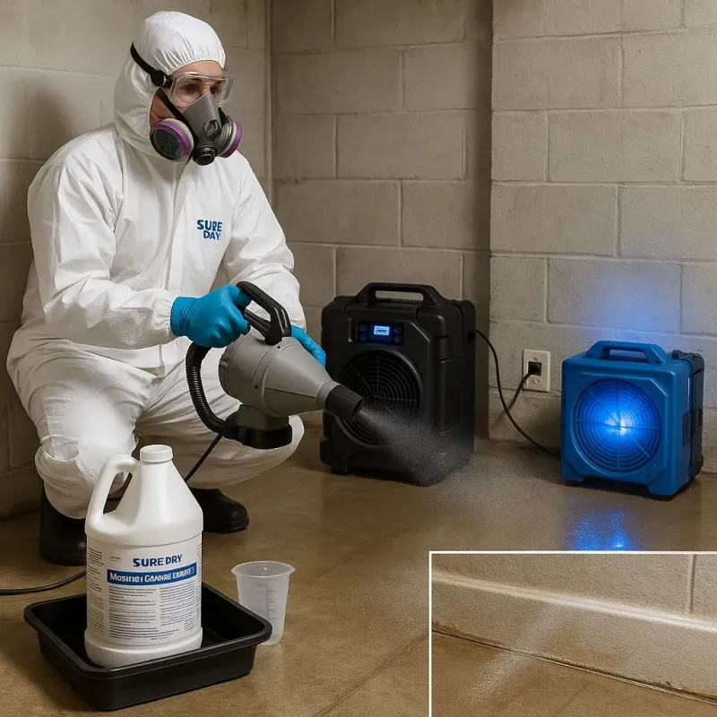 Sanitization and Odor Removal process in Napavine, WA