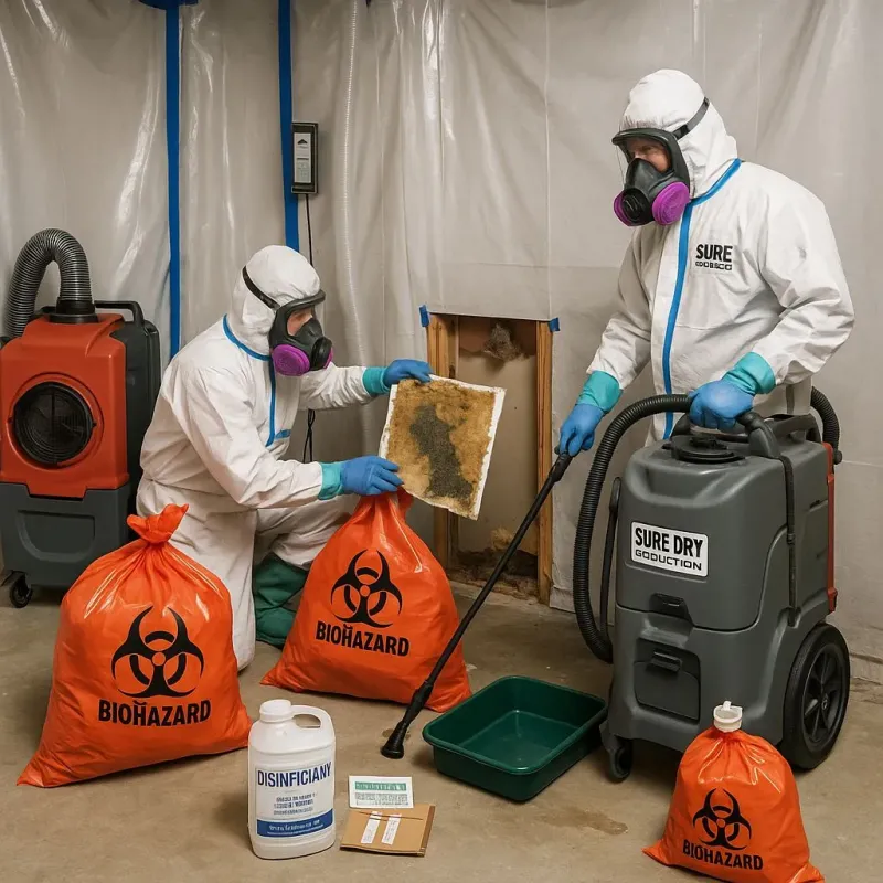 Contaminated Water Handling Protocols process in Napavine, WA